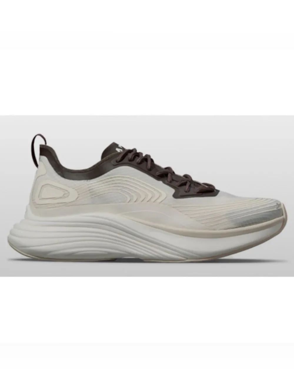 Apl - Streamline Running Shoes in Cream/ Chocolate Size 11